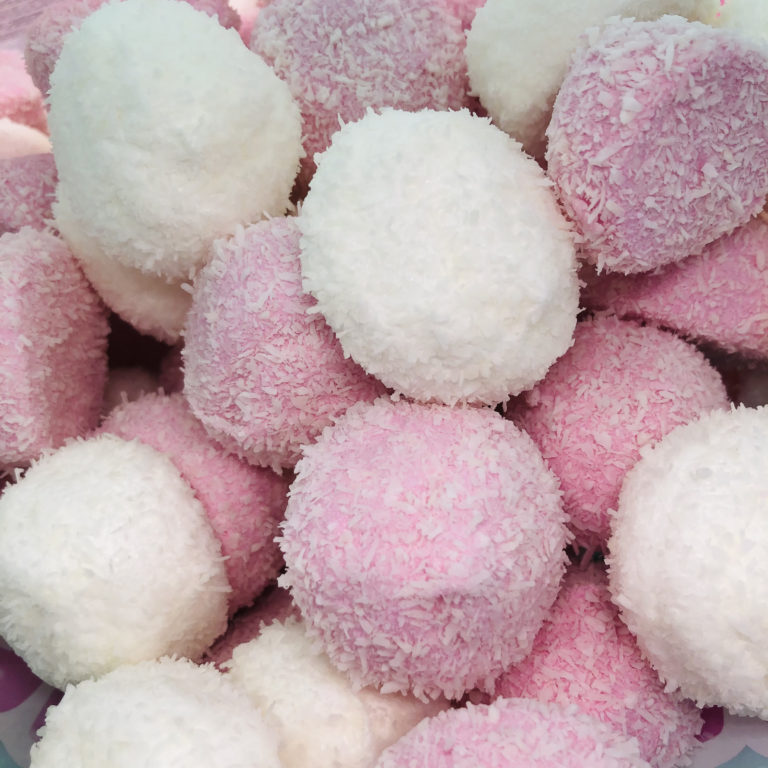 Boule Coco (marshmallow) / vrac – Bonbon Vibration